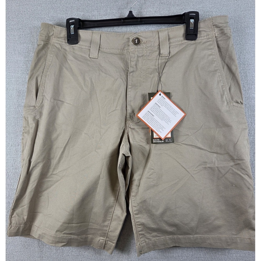 511 Tactical Aramis Shorts Mens 34 Khaki Six Pockets Safari Work Hiking NEW